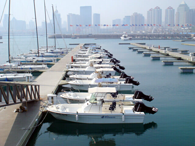 2008 年 青岛 奥帆赛 工作 艇 (2)