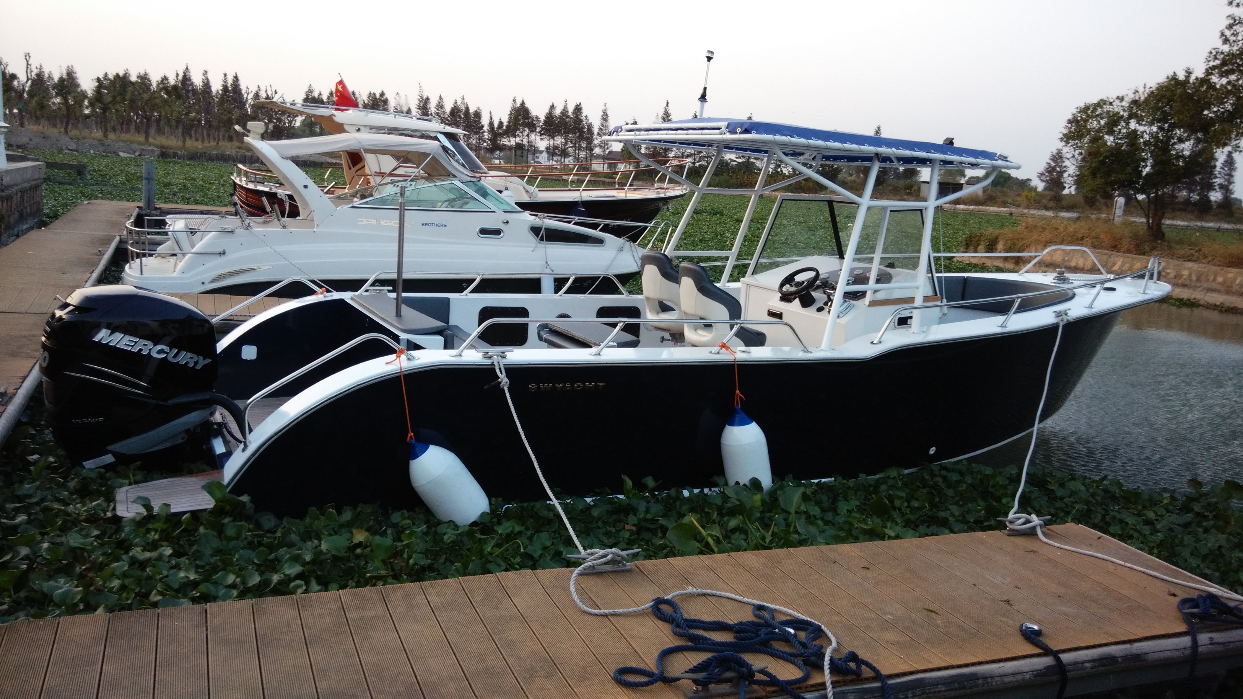 Quiet Paint Offshore Aluminium Boat