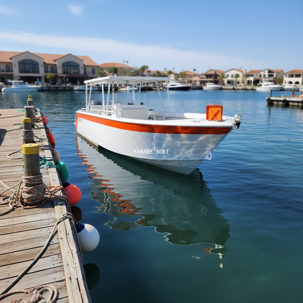 يخت كبير من الألومنيوم بطول 32 قدمًا و9.7 مترًا لصيد الأسماك عالي السرعة