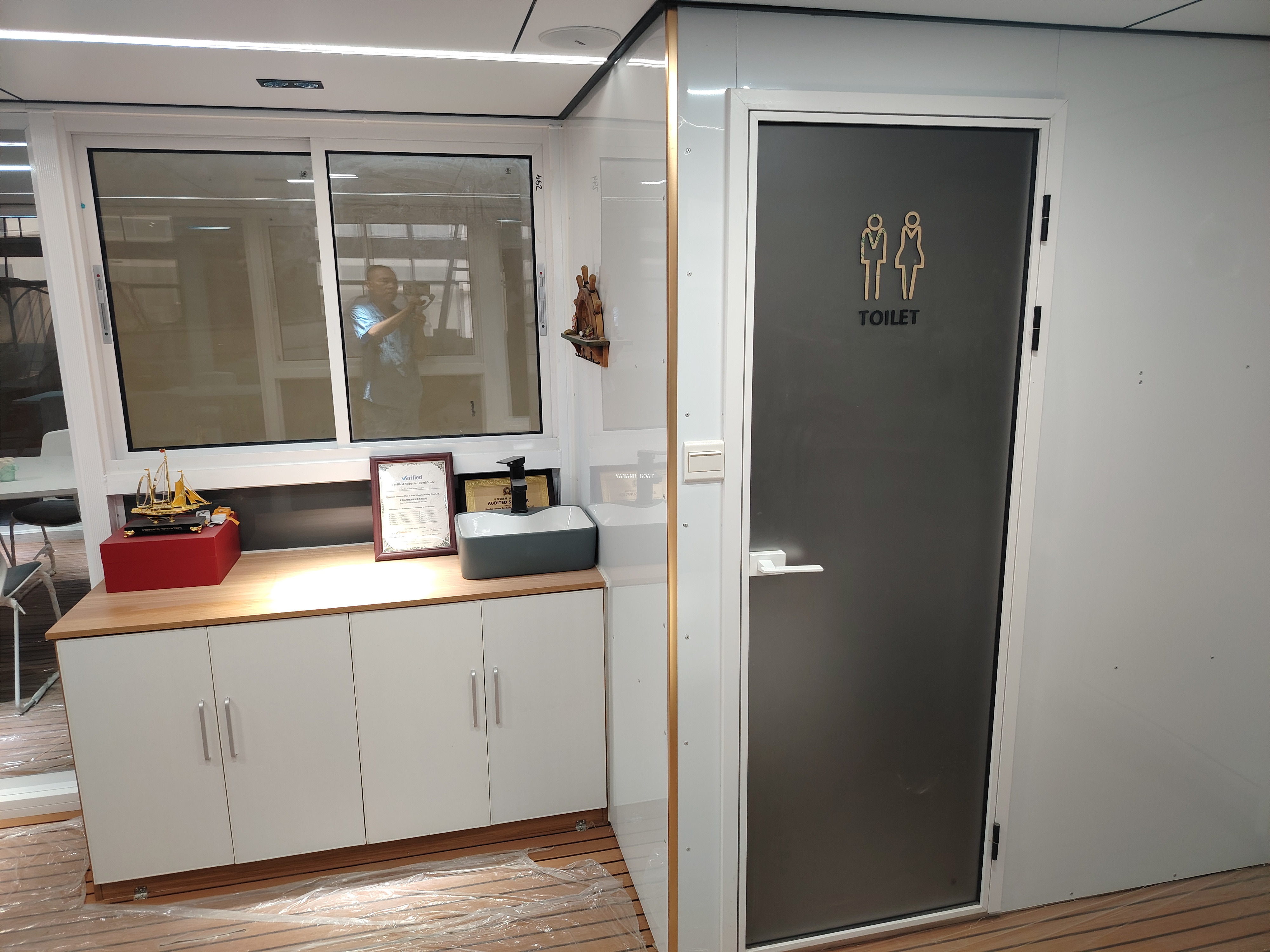 الألومنيوم قارب البيت العائم