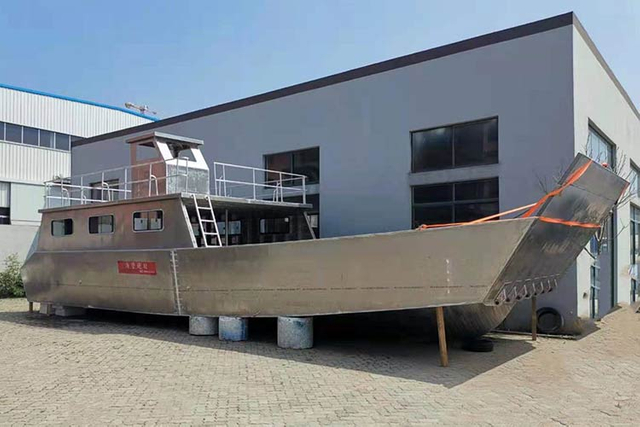 ألومنيوم - ألومنيوم - إنزال - حرفة - للنقل - - شحن - مواد - مركبات - وراكب 1