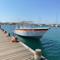 يخت كبير من الألومنيوم بطول 32 قدمًا و9.7 مترًا لصيد الأسماك عالي السرعة